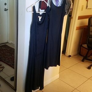 Max studio dress with slip